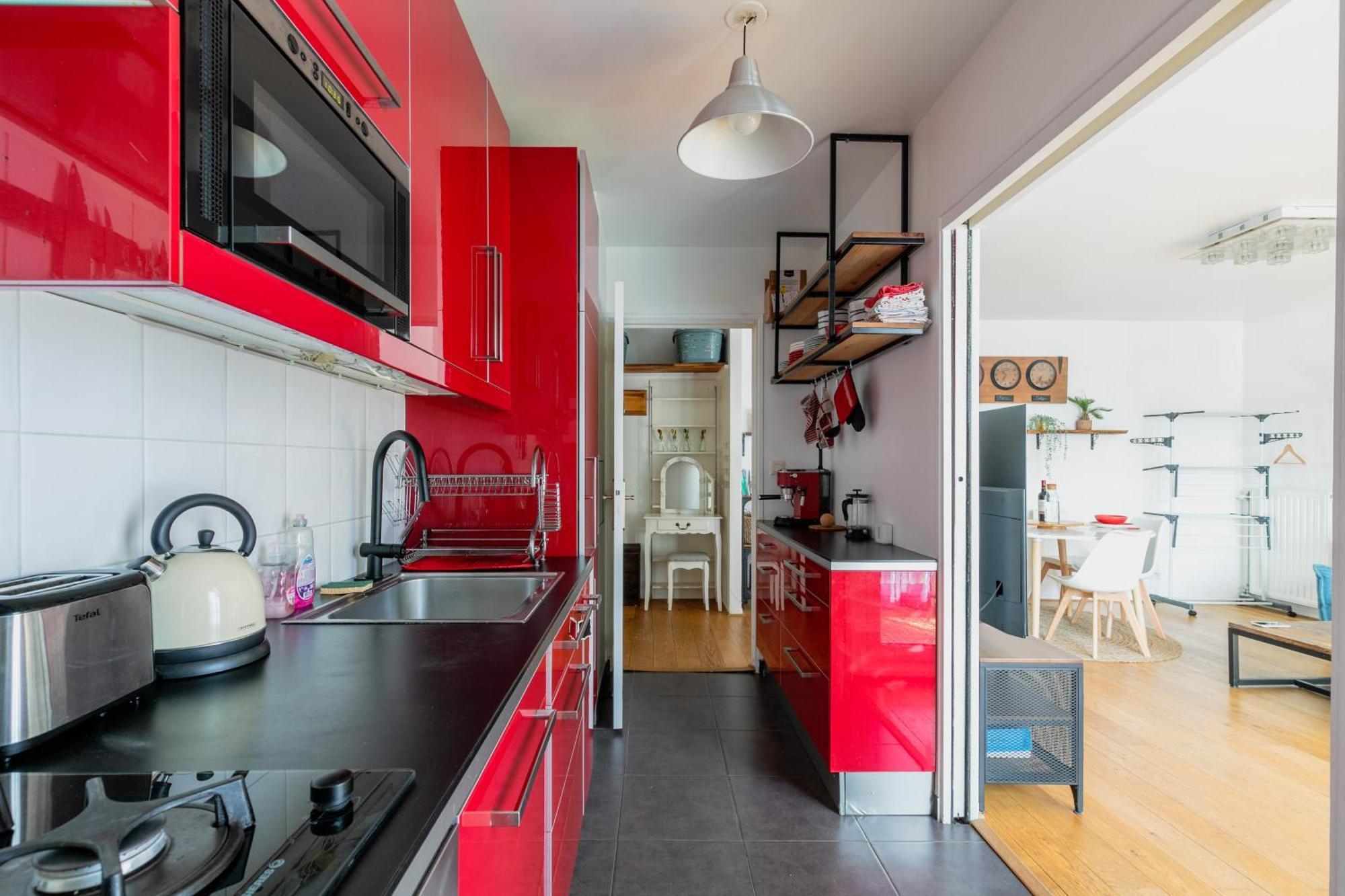 Transports, Parking, A/C & Equipped For Long Stays Saint-Ouen  Esterno foto