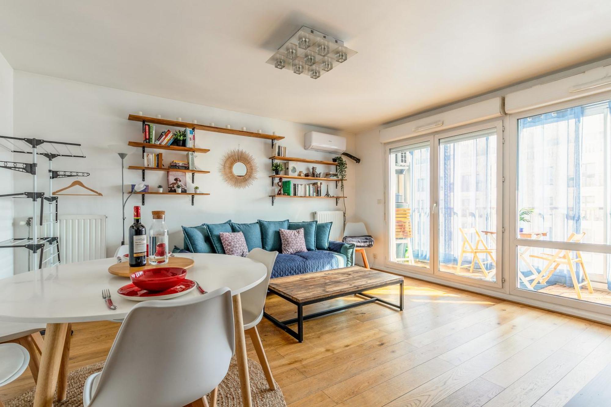 Transports, Parking, A/C & Equipped For Long Stays Saint-Ouen  Esterno foto